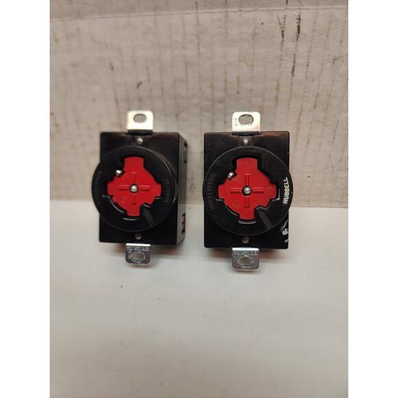 Hubbell HBL20443 Hubbellock Receptacle, 30 amp, 480V, 3 Pole 4 Wire - Picture 2 of 8